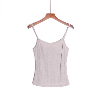 修身吊帶背心純色甜美瑞麗毛線上衣服顯瘦時尚潮