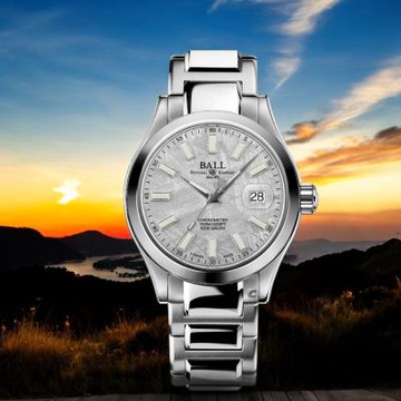 BALL 波爾 B4_Engineer III Marvelight 天文台認證隕石面限量機械腕錶-40mm NM9026C-S46C-MSL
