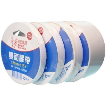 四維 鹿頭牌 雙面膠帶 雙面膠  6mm 12mm 18mm 24mm