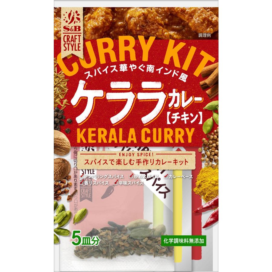 エスビー食品 CRAFT STYLE ケララカレー 90.5g