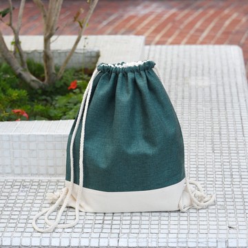 束口後背包/束繩包/束口袋 ~ 清新簡約型 Green (B231)