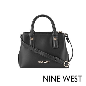 NINE WEST DONELLA 造型手提斜背包-黑色(121376)