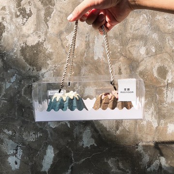 富士雪山 + 紅玉茶山 / 雙山形常溫蛋糕 / 手提禮盒