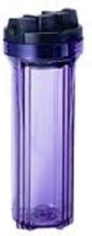 【天溢】標準型十吋透明濾殼【耐壓】【濾罐】【逆滲透】【10吋】【2分內牙】