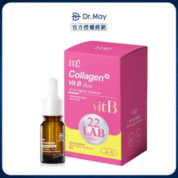 Dr. May美博士 智慧型杏仁酸煥膚精華 10ml + m2超能膠原B群 60錠2026.06 x1