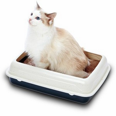 コンパクトキャットトイレ 樹脂 猫 ねこ ネコ アドメイト 子猫から使えるキャットトイレ Add.mate