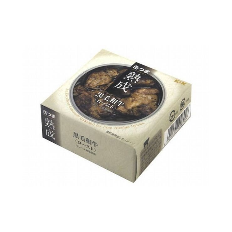 まとめ買い KK 缶つま熟成 黒毛和牛 ロースト F3号缶 x6個セット 食品 まとめ セット セット買い 業務用 代引不可