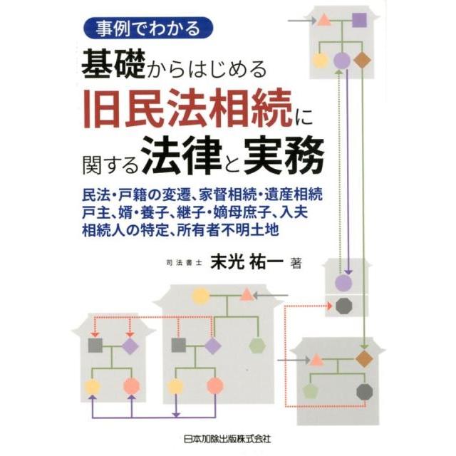 事例でわかる基礎からはじめる旧民法相続に関する法律と実務 民法・戸籍の変遷,家督相続・遺産相続,戸主,婿・養子,継子・嫡母庶子,