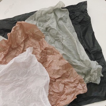 拍摄道具雪梨纸摆拍饰品道具纸薄薄皱皱的色纸ins风性冷简约