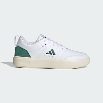 Adidas 愛迪達 Park ST Lite [JR9241] 男 休閒鞋 舒適 白綠 皮革 輕量版 柔軟