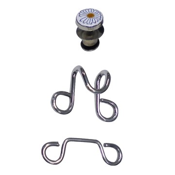 腰圍調節快速 合金材質 免釘收腰器  2組