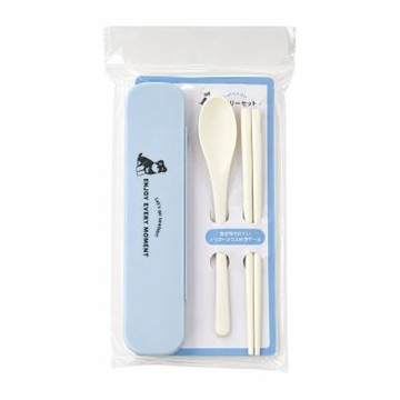 雪納瑞-筷子湯匙餐具組(1組入)