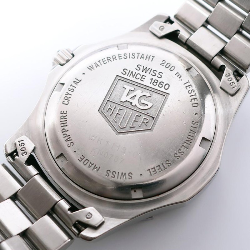 TAG HEUER タグホイヤー プロフェッショナル 2000 WK1113-0 腕時計 SS ...