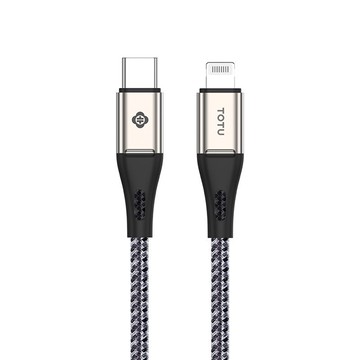 TOTU拓途 精銳系列蘋果MFI認證PD快充數據線BPDA04墨綠