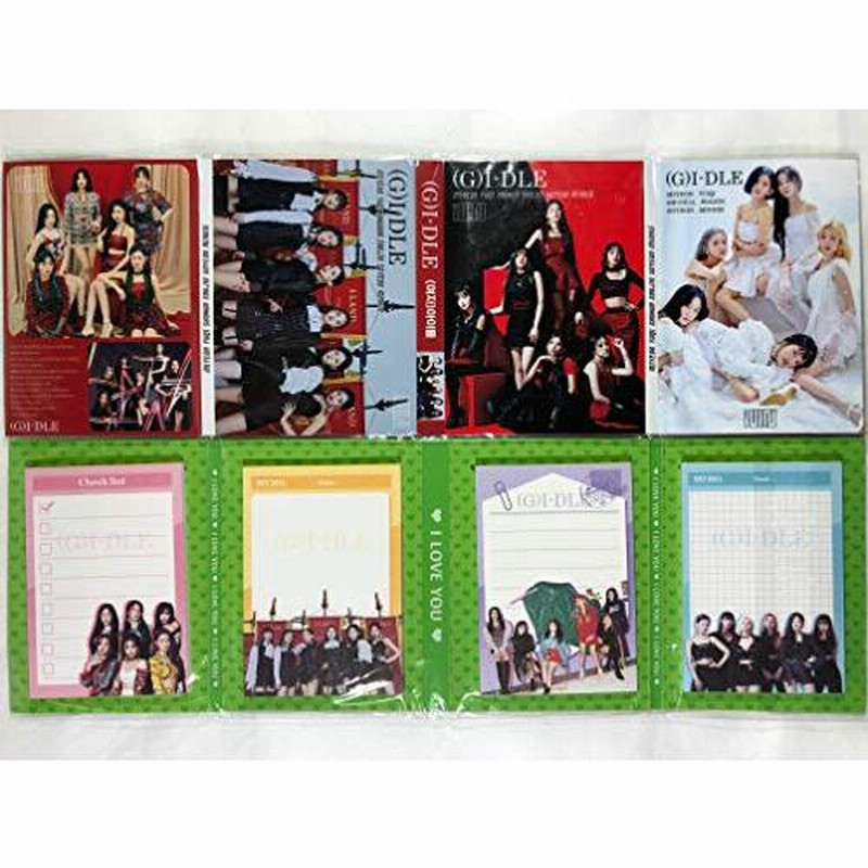 G)I-DLE ジーアイドゥル ジーアイドル グッズ ／ A4 クリア