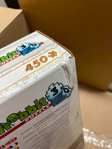 不傷心福利品 斜角巷-哈利波特 450片拼圖 Wrebbit 3D
