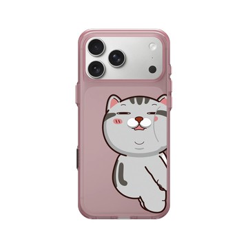 iPhone 17 Pro Max Clear (相機按鈕) 晶醺玫 - VITA VITA．塔仔是隻貓 - 好廢好懶