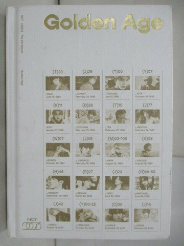 【書寶二手書T9／音樂_RBN】NCT2023(The 4th Album)Golden Age