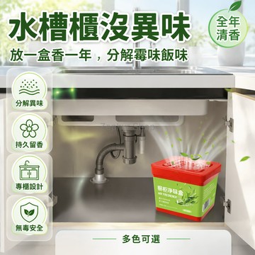 台灣出貨✨ 廚房下水道除臭劑 水槽櫃除異味分解 櫥碗櫃去臭味 管道惡臭消除 全年清香 分解除臭 200g大容量
