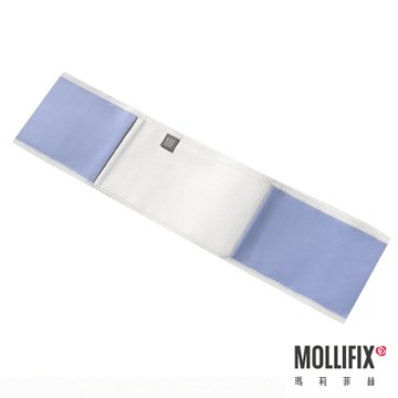 Mollifix 瑪莉菲絲 健身環狀彈力帶 (灰藍+白)