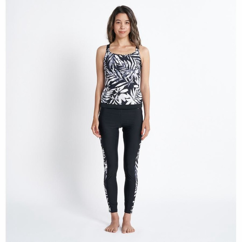 ROXY】3点セット （Tシャツ、キャミソール、レギンス） ROXY】3点