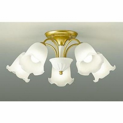 シャンデリア5灯 ゴールド LED LED シーリングライト シーリング  