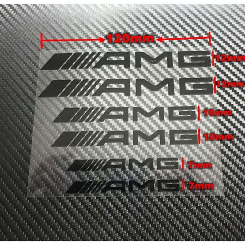 ベンツ Amg ブレーキキャリパー ステッカー 6枚セット シール 耐熱デカール 平行タイプ 湾曲タイプ ブラック シルバー 通販 Lineポイント最大get Lineショッピング