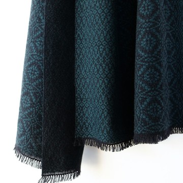 Cashmere 手工編織100%喀什米爾羊絨圍巾【環華04】