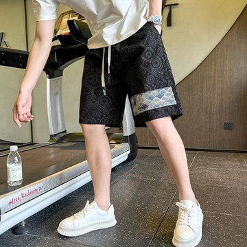 運動五分褲 帥氣運動短褲夏季潮牌五分男士半截褲休閒外穿潮流寬鬆百搭韓版褲0829