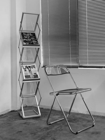 雜誌架 中古雜志架展示架收納可折疊書架工作室拍攝基地陳列網紅ins拍照 【CM4353】