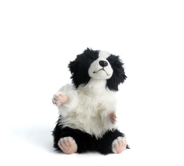 Hansa 8349-邊境牧羊犬手偶30公分高