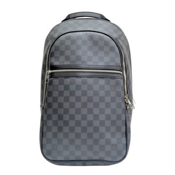 LOUIS VUITTON LV 路易威登 黑色棋盤格 帆布 Mikael 後背包 N58024 【二手名牌BRAND OFF】