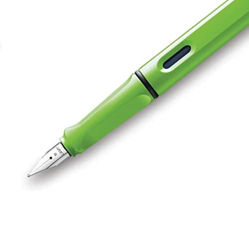 Lamy Safari Fountain Pen  Green  Medium Nib by Lamy 並行輸入