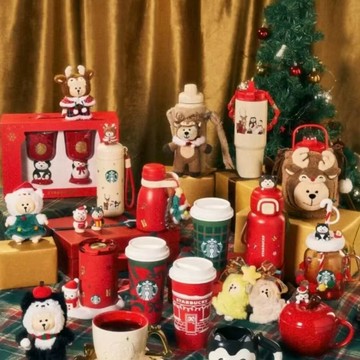 【聖誕限定禮盒】星巴克隨行杯 聖誕杯 保溫杯 陶瓷杯 不鏽鋼杯 復古設計 暖意融融 2025年限定 送禮自用佳品