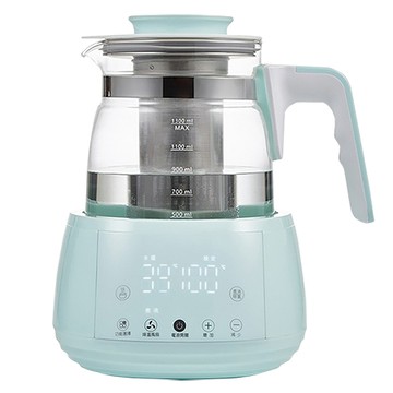 ikiiki伊崎家電智能調溫烹煮壼/IK-TK4402/湖水綠