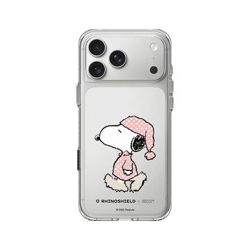 iPhone 17 Pro Max Clear Case（相機按鈕） 透明 - 史努比 Snoopy - Snoopy Go to sleep