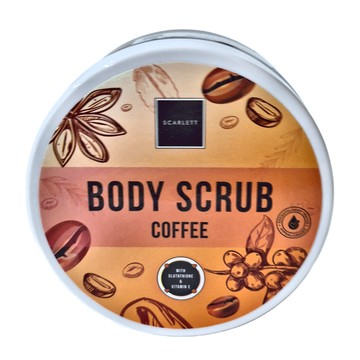 SCARLETT 美體磨砂膏 咖啡  250ml  1罐