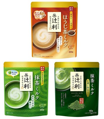 【江戶物語】 片岡 辻利 宇治抹茶牛奶粉 焙茶牛奶粉 京都宇治總本家 濃抹茶牛奶粉 過利抹茶粉 片岡焙茶牛奶粉