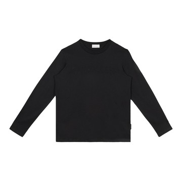 Moncler Enfant Kids 黑色長袖 T-Shirt