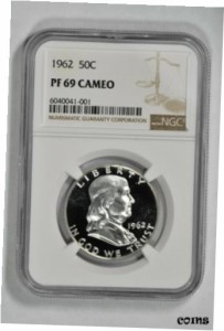 アンティークコイン NGC PCGS 50C Silver Proof Franklin Half Dollar