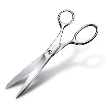 【Victorinox 瑞士維氏】瑞典式家用剪刀-18cm(8.1021.18)【墊腳石】