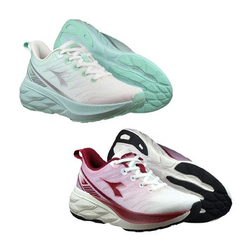 DIADORA迪亞多那 勁速輕量慢跑鞋 33115白綠/33116白紅