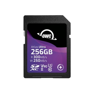 OWC Atlas Ultra - 256GB SDXC UHS-II V90 記憶卡