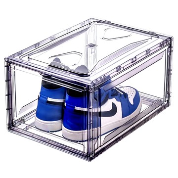 磁吸款鞋子收納盒  灰色  1個