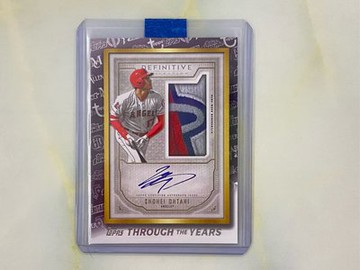大谷翔平 プリントサイン 2021 Topps #TTY-17 ※G - メルカリ