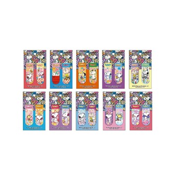 史努比SNOOPY 繽紛系列 2入磁性書籤(隨機出貨)