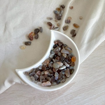 🌀天然水晶 波斯瑪瑙 7–9mm 碎石 100g 穩定能量 平衡磁場 增強專注 清晰思緒 水晶碎石 能量淨化 佈陣擺設