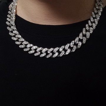 男士項鏈鈦鋼韓版簡約學生鎖骨鏈嘻哈配飾毛衣鏈女潮人男生古巴鏈