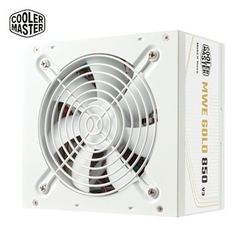 Cooler Master MWE GOLD 850W V3 ATX3.1 直出線 金牌 850w 電源供應器 白色
