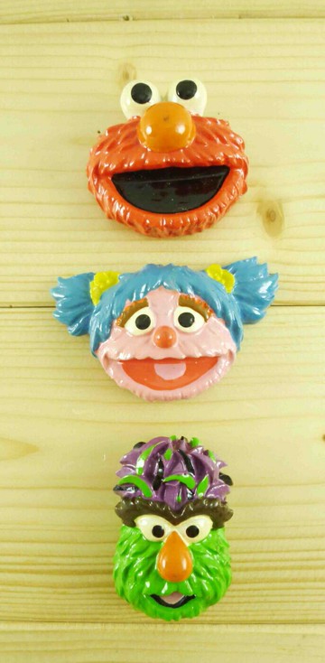 【震撼精品百貨】Sesame Street 芝麻街 磁鐵-3入-綜合 震撼日式精品百貨